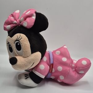 Fisher-Price Pink Polka Dot Minnie Mouse Plush Toy